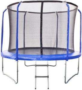 Trampolína SEDCO LUX SET 244 cm + síť a žebřík Modrá