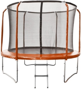 Trampolína SEDCO LUX SET 244 cm + síť a žebřík Oranžová