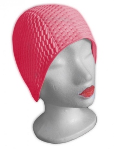 Koupací čepice EFFEA 1800/4 RUBBER SWIMCAP červená