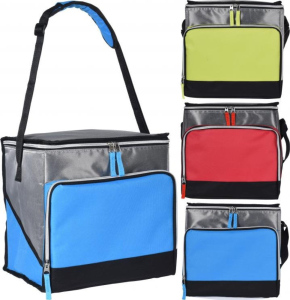 Chladící taška SILVER 18L 30x23x28 cm stříbrná