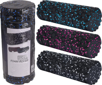 Masážní válec YOGA FOAM ROLLER 33x14cm černá