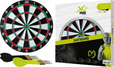 Šipky s terčem XQ-MAX MVG Dartboard 38 cm - SET