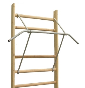 Hrazda na žebřiny SEDCO - Chin up rack 114 cm bílá