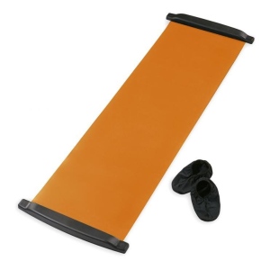 Posilovací podložka SEDCO SLIDE BOARD MAT 170x40 cm oranžová