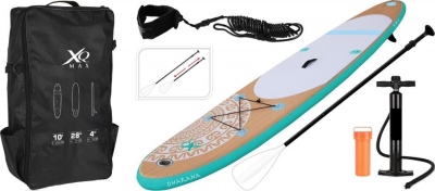 Paddleboard XQ MAX YOGA DHARANA 305 béžová