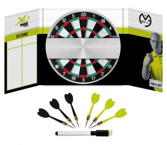 Šipky s terčem 42 cm Michael van Gerwen - Kabinet SET