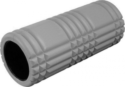 Masážní válec XQ MAX FOAM ROLLER 33 x 14,5 cm šedá