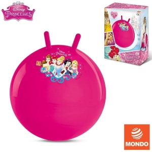 Míč skákací MONDO Princess 45 cm růžová