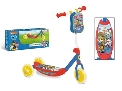 Koloběžka - trojkolka MONDO MY FIRST SCOOTER PAW PATROL červená