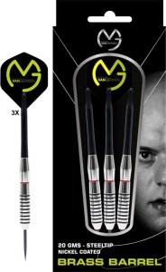 Šipky XQ MAX Steel Brass Michael van Gerwen 20g 20