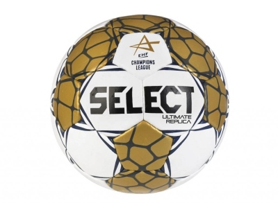 Míč házená  Select HB Ultimate Replica EHF Champions League - 3 zlatá