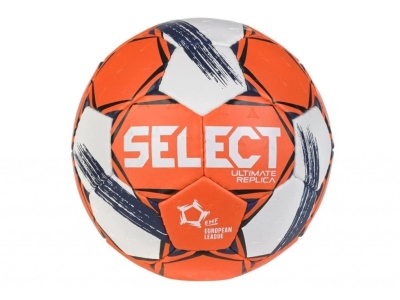 Míč házená Select HB Ultimate Replica EHF European League - 1 oranžová