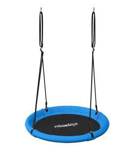 Závěsná houpačka SEDCO KSW001 čapí hnízdo 110cm modrá