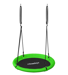 Závěsná houpačka SEDCO KSW001 čapí hnízdo 110cm zelená