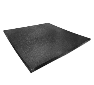 Zátěžová/Fitness podlaha SEDCO EPDM FULLY FINE RUBBER 50x50x1,5 cm černá