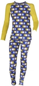 Termovel DĚTSKÝ SET KIDS SET BLUE šedý s potiskem vel. 120