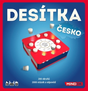 Mindok 303618 Desítka ČESKO společenská hra