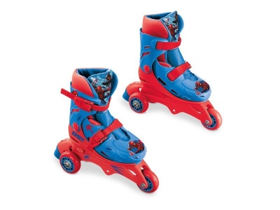 Dětské kolečkové brusle MONDO SPIDERMAN TRI IN LINE SKATES 29-32