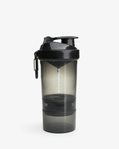 Vícedílný šejkr SmartShake Original2Go 600 ml černá