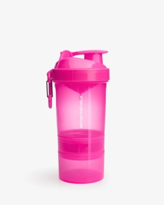 Vícedílný šejkr SmartShake Original2Go 600 ml růžová