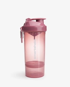 Vícedílný šejkr SmartShake Original2Go One 800 ml růžová