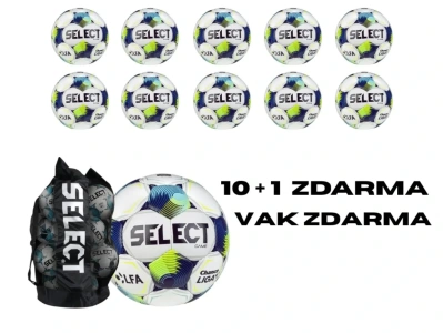 AKCE 10+1 + vak na míče - Fotbalový míč Select FB Game CZ Chance Liga 2025/26