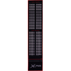 Podložka/koberec na šipky XQ MAX DART MAT FINISHES červená