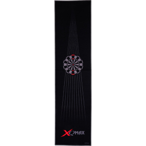 Podložka/koberec na šipky XQ MAX DART MAT DESIGNED červená