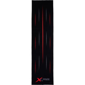 Podložka/koberec na šipky XQ MAX DART MAT STRIPES červená