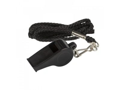 Píšťalka pro rozhodčí Select Referees whistle plastic w/Lanyard černá