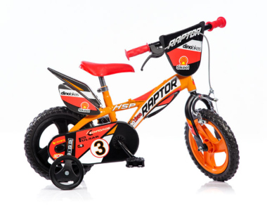 Dětské kolo Dino 12" oranžové