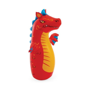 3D Bop bag Intex 44669 nafukovací zvířátka červená