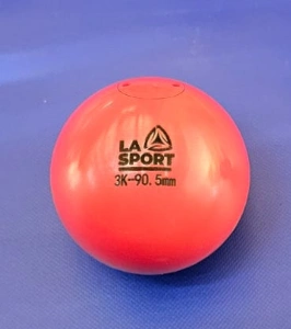 Závodní vrhačskí koule ocelové lakované s přesným průměrem, s možností dovažování - 7,26kg 121,5mm