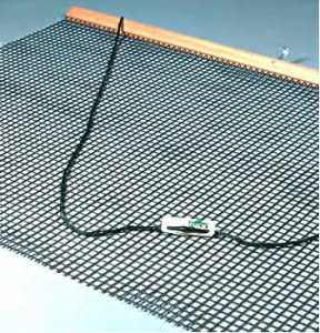 Tenisová zametací síť 2,00 x 1,50 m, oko 2 x 2 cm, černá