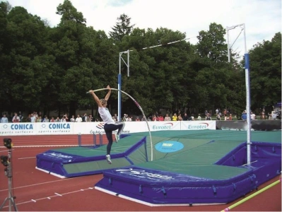 Doskočiště pro skok o tyči EVROPA 675x500x80 cm