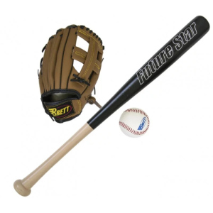 Basebalový set SPARTAN 112701 - 26&quot; Junior černá