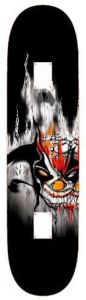 Skateboard UTOP SKULL MAPLE 31X8 SPARTAN černá