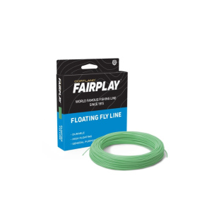 Cortland muškařská šnůra FairPlay Floating Green Fresh/Salt|WF9F 84ft