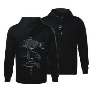 Giants Fishing Mikina pánská černá Tři kapři|vel. 2XL