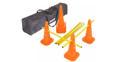 6x sada na přeskoky HS 12x kužel + 6x tyč