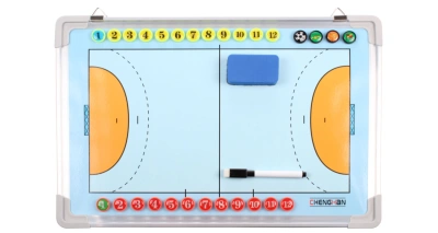 Házená 14 magnetická trenérská tabule, závěsná
