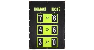 Scoreboard CZ tenisový ukazatel skóre