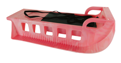 Saně Kamzík plastové SPECIÁL, růžová