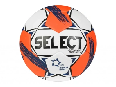 Házenkářský míč Select HB Replica EHF European League bílo červená