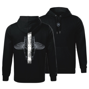 Giants Fishing Mikina pánská černá Šupináč hlava|vel. 3XL