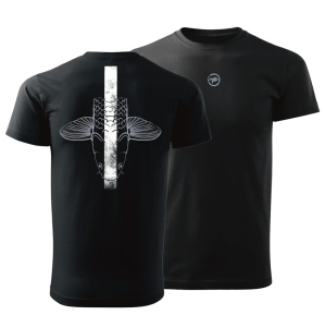 Giants fishing Tričko pánské černé Šupináč hlava|vel. 2XL