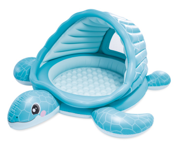 Nafukovací bazén INTEX 48677 TURTLE COVE 218x206x97 cm