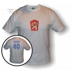 Tričko ČSSR s čísly různé barvy
