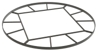 Odhodový kruh 2135mm - ocelový metalizovaný