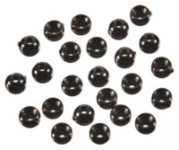 Giants fishing Hlavičky černé - Beads Black 2,3 mm/100 ks